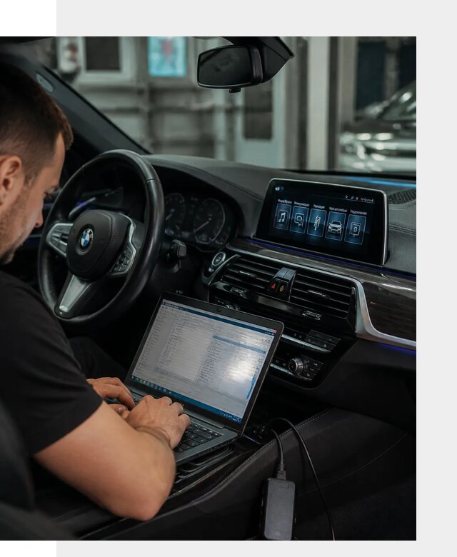 Русификация мультимедиа BMW для авто под ключ в Чайковском