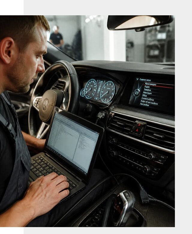 Русификация приборной панели BMW для авто в Чайковском от компании