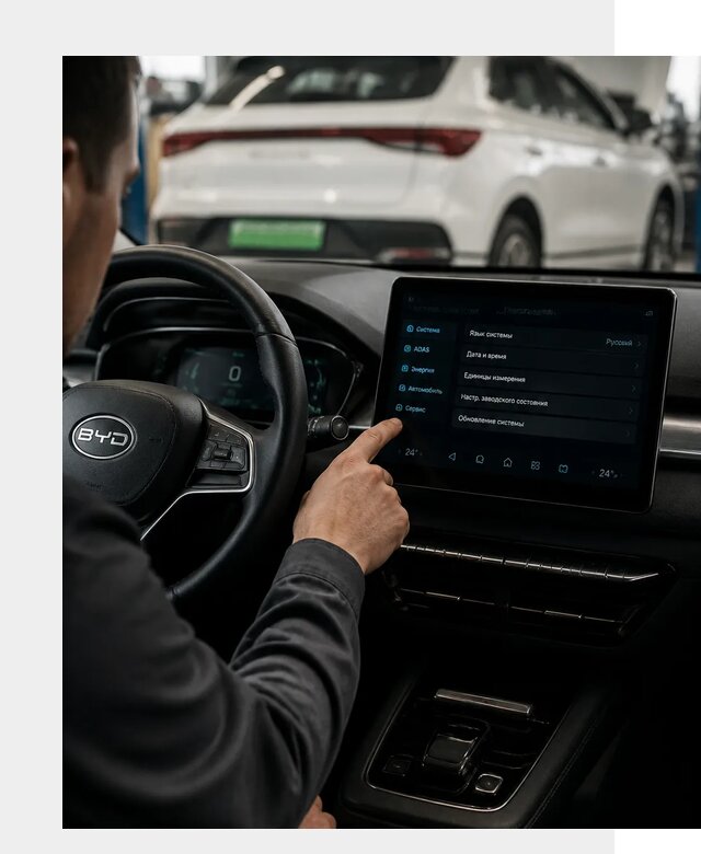 Русификация BYD E2 в Чайковском от 15080 р. | ФастМобиль-Чкв под ключ
