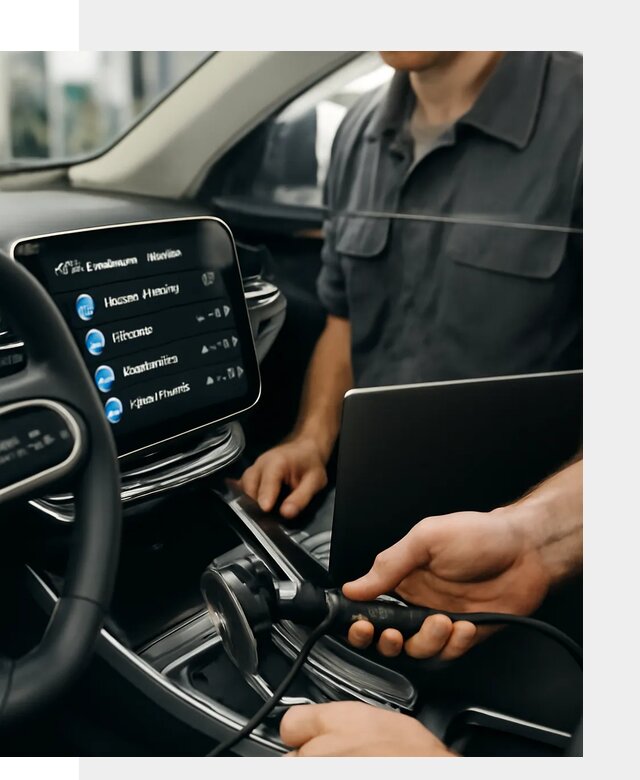 Установка приложений Geely для мультимедиа автомобиля в Чайковском
