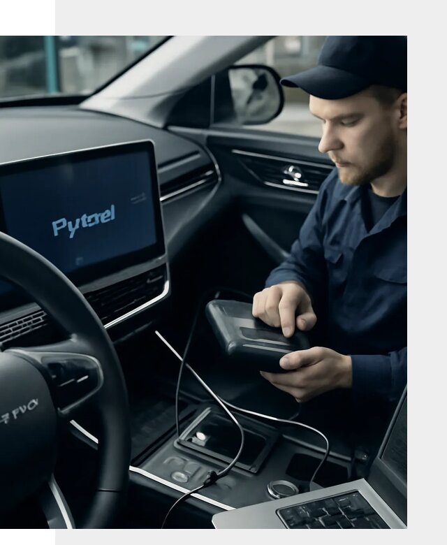 Русификация автомобилей Jetour с адаптацией меню в Чайковском