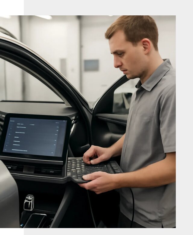 Русификация мультимедиа автомобилей Lynk Co в Чайковском