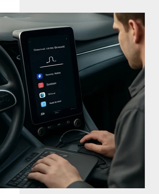 Установка приложений Lynk Co на автомобиль в Чайковском