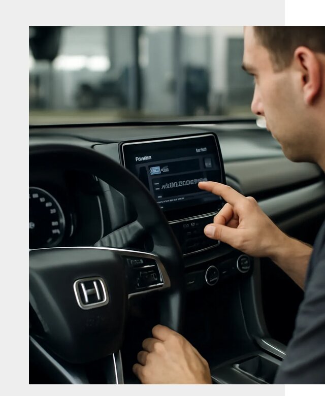 Русификация панели приборов Honda в Чайковском по цене 5061 ФастМобиль-Чкв