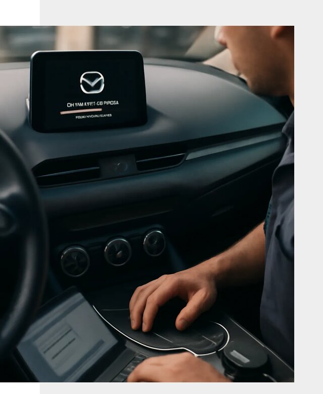 Установка приложений Mazda на мультимедийную систему в Чайковском