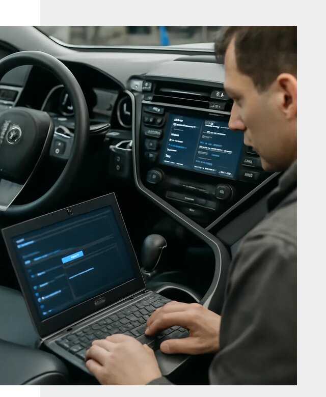 Русификация Toyota Camry 80 для мультимедиа в Чайковском